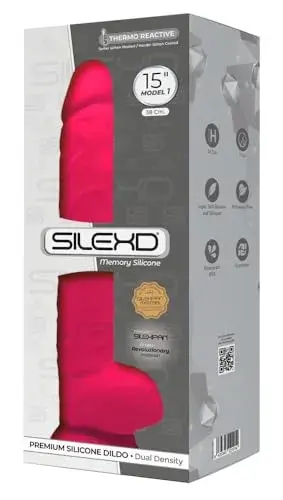 Silexd Dildo Rosa 15″